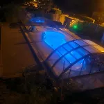 La Petite Maison Bleue Avec Grande Piscine Chauffee Et Couverte Apartment Bozouls