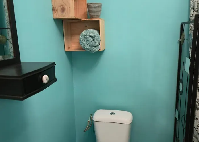 Appartement La Petite Maison Bleue Avec Grande Piscine Chauffee Et Couverte *